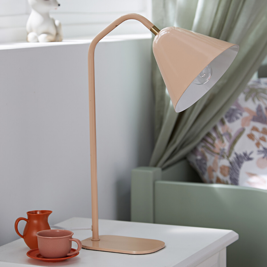 Lampe à poser en métal fer, Copita