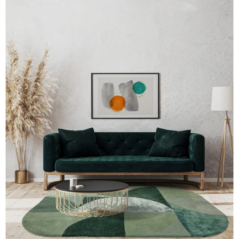Tapis salon et chambre moderne en laine LAVO