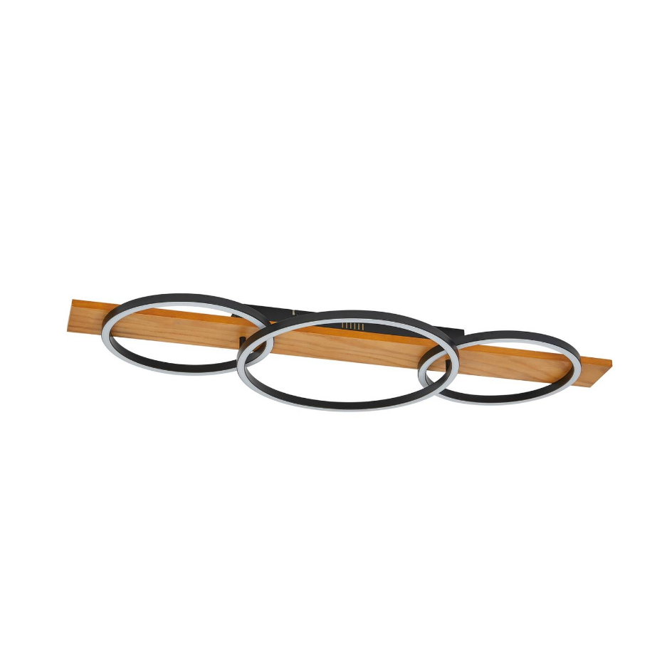 Plafonnier en bois moderneLED, Galad