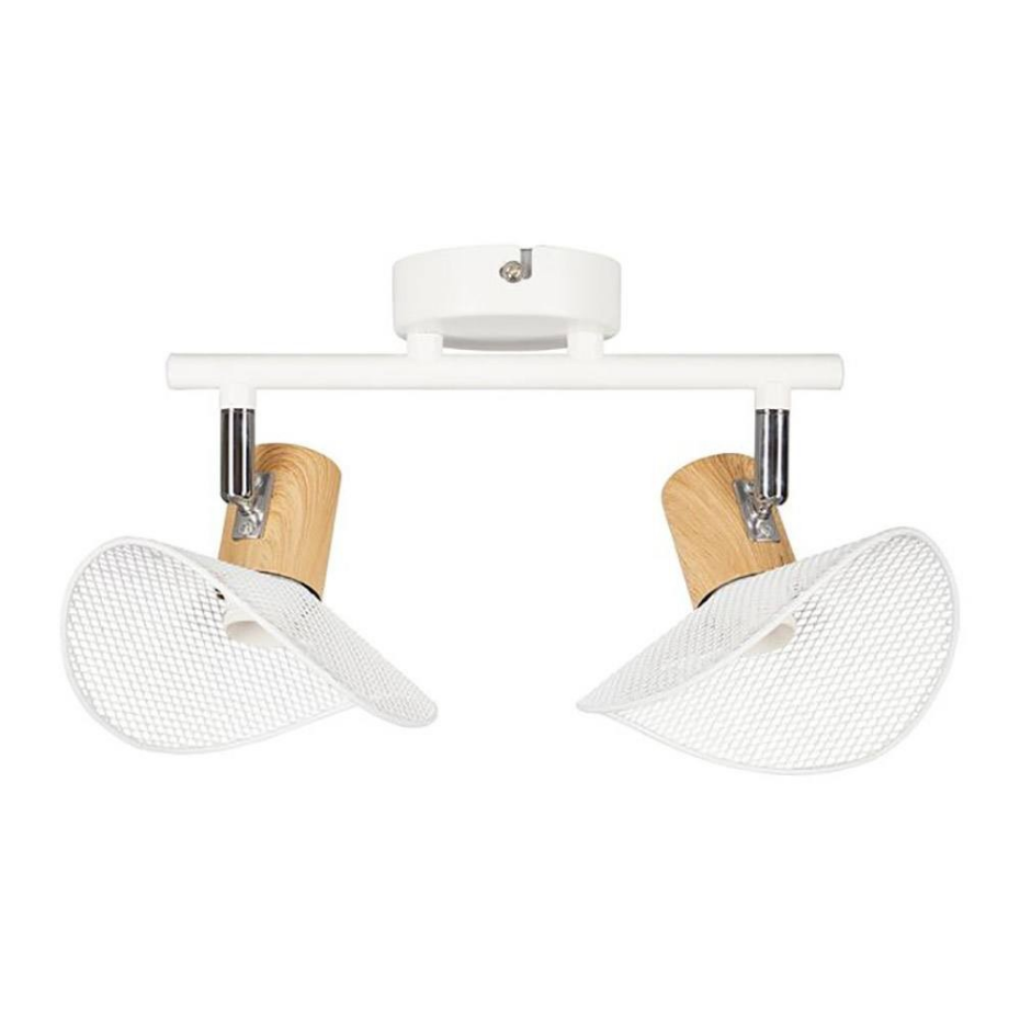 Applique 2 Spots Orientables Métal Hyde Blanc