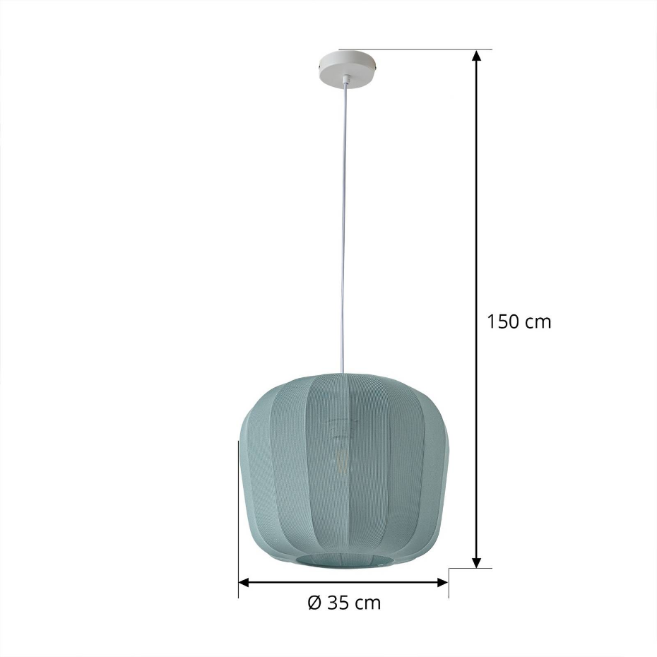 Suspension en textile moderne, Helin