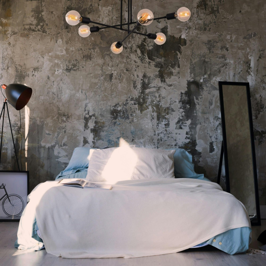 Plafonnier design 6 lampes MARATEA