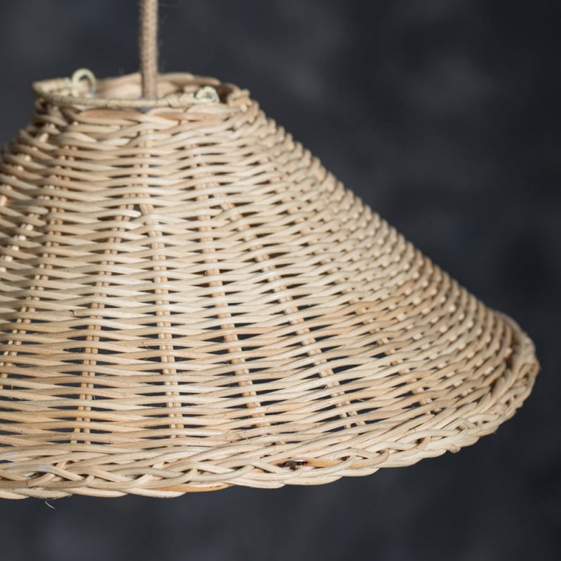 Petite Suspension En Rotin Topi