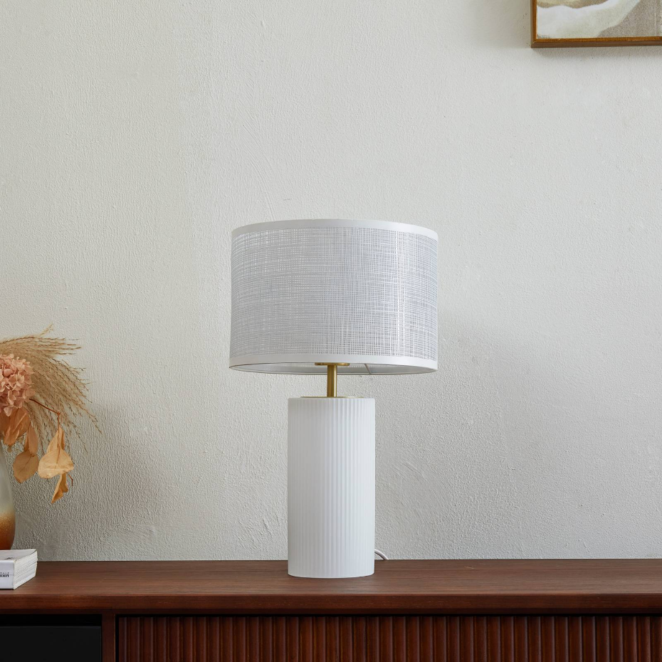 Lampe à poser en verre moderne, Sorscha