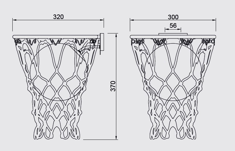 Applique design, BASKET