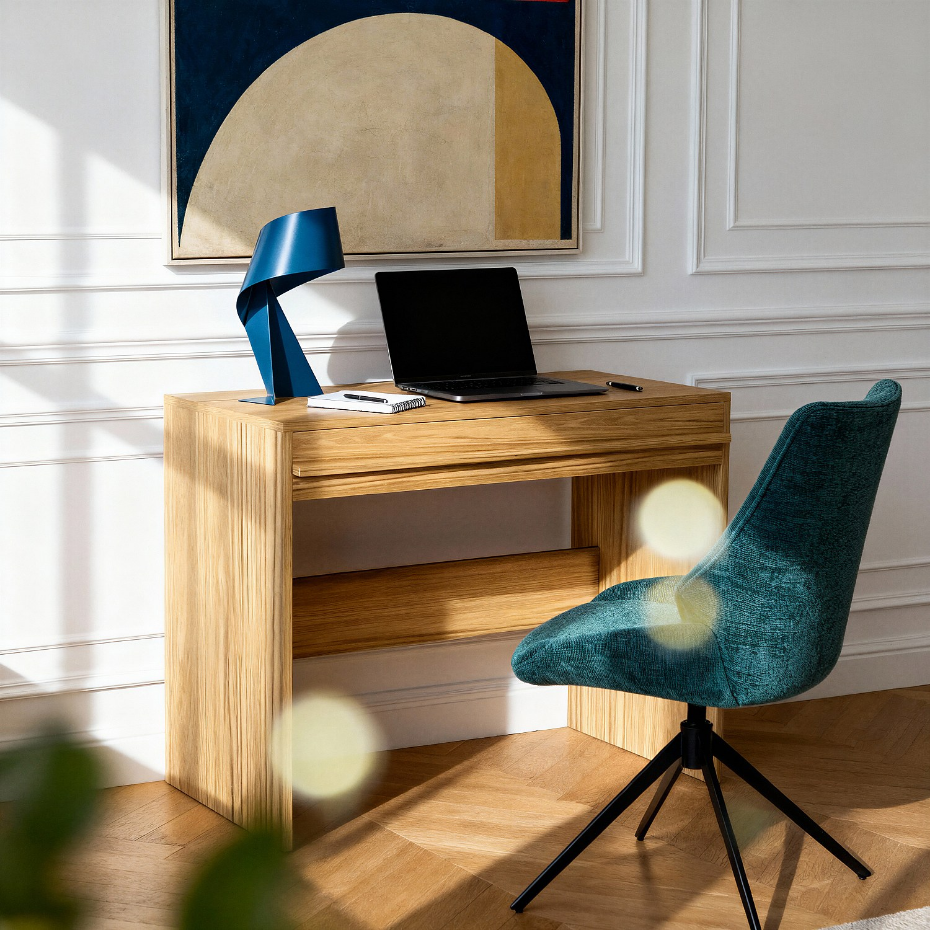 Lampe de table en métal RIBBON