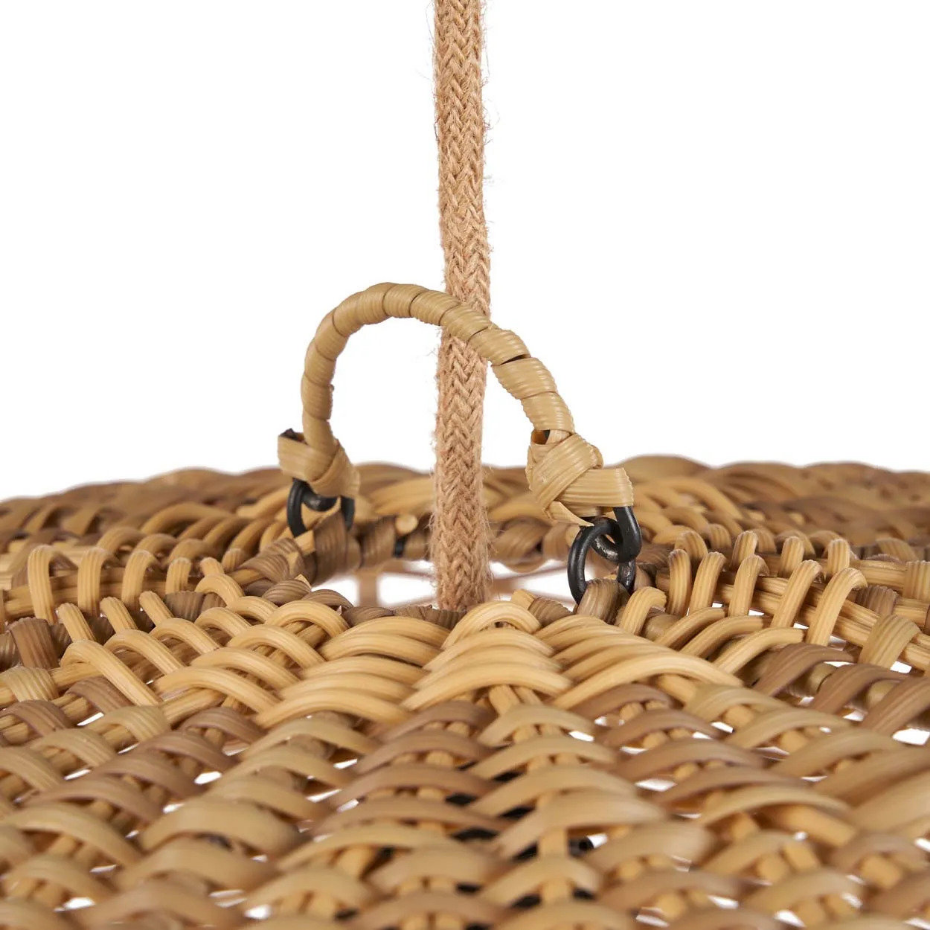 Suspension en rotin CLOCHE