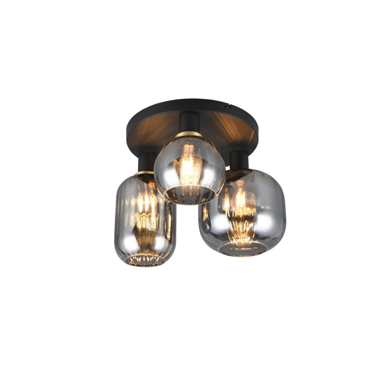 Plafonnier design en verre, D.39 , DIVA