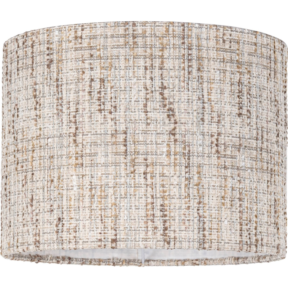 Abat-jour rond en polyester style intemporel