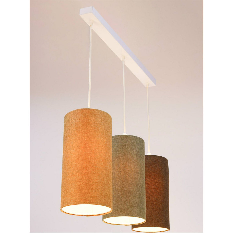 Suspension rectangulaire en tissu Boho Elegant