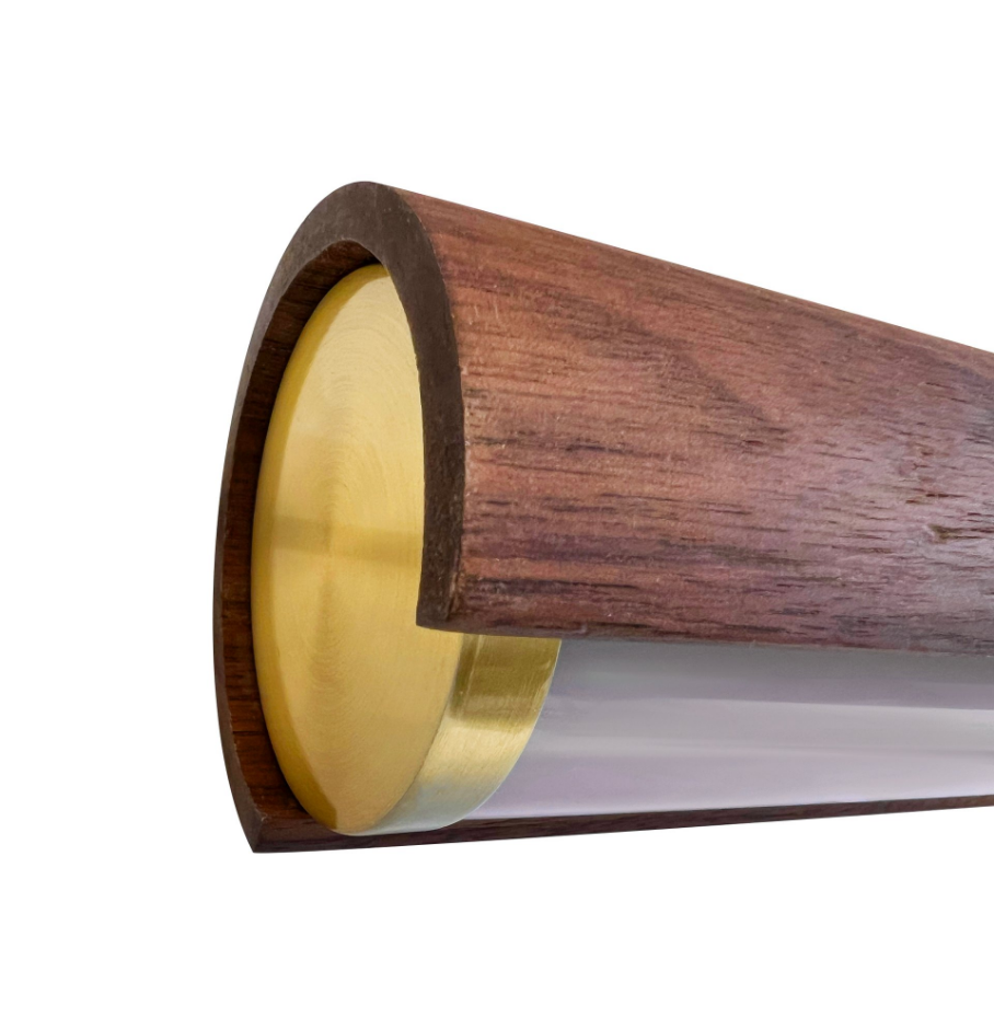 Suspension Akeno  Bois Nature (marron) ,  H. 5,5 - IP20 - LEDModule /  DFTP Intérieur
