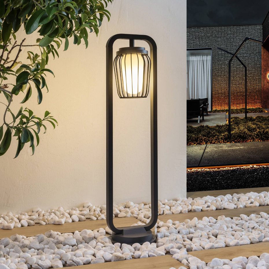 Luminaire extérieur en aluminium moderne