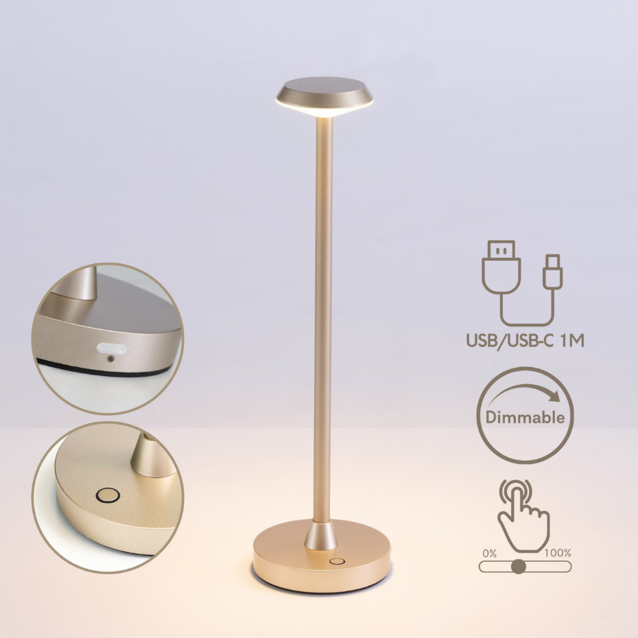 Lampe tactile LED fine et élégante - RICO