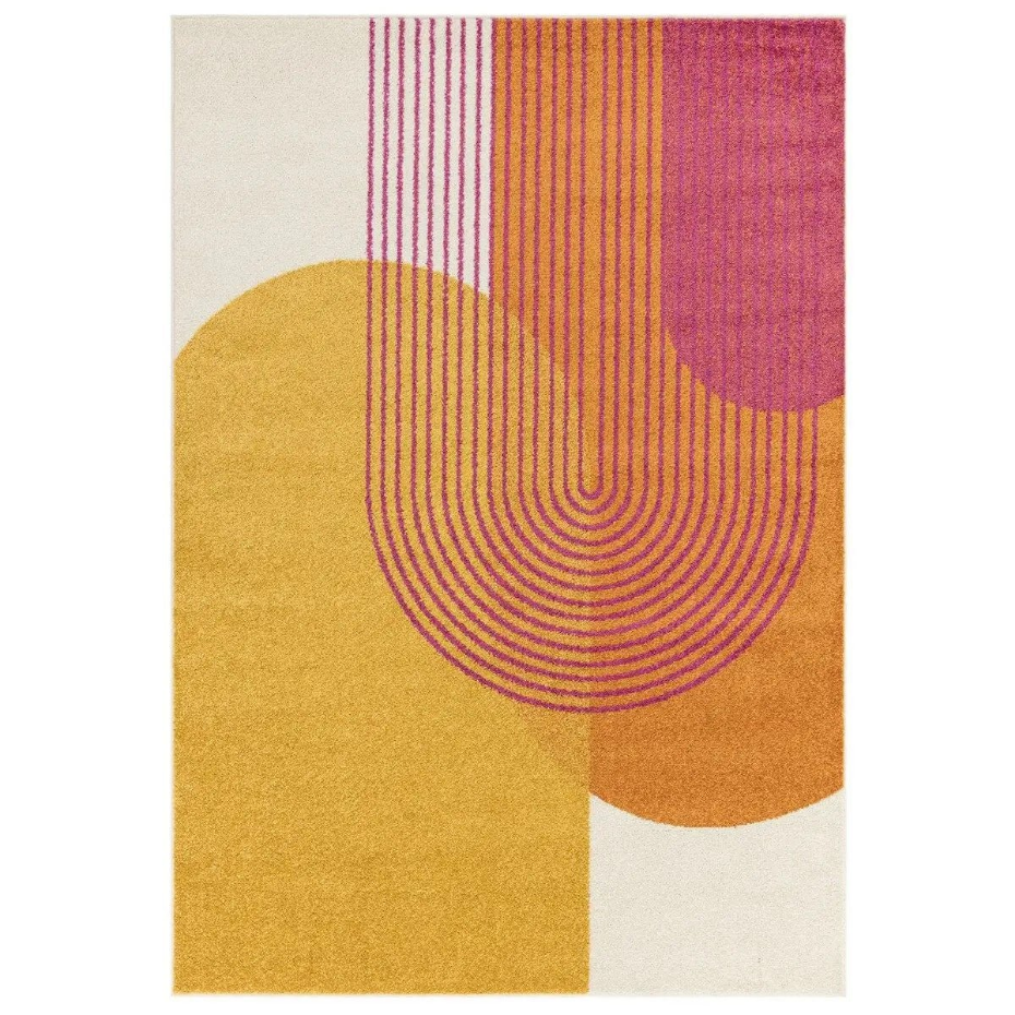 Tapis tissé plat moderne DISCO