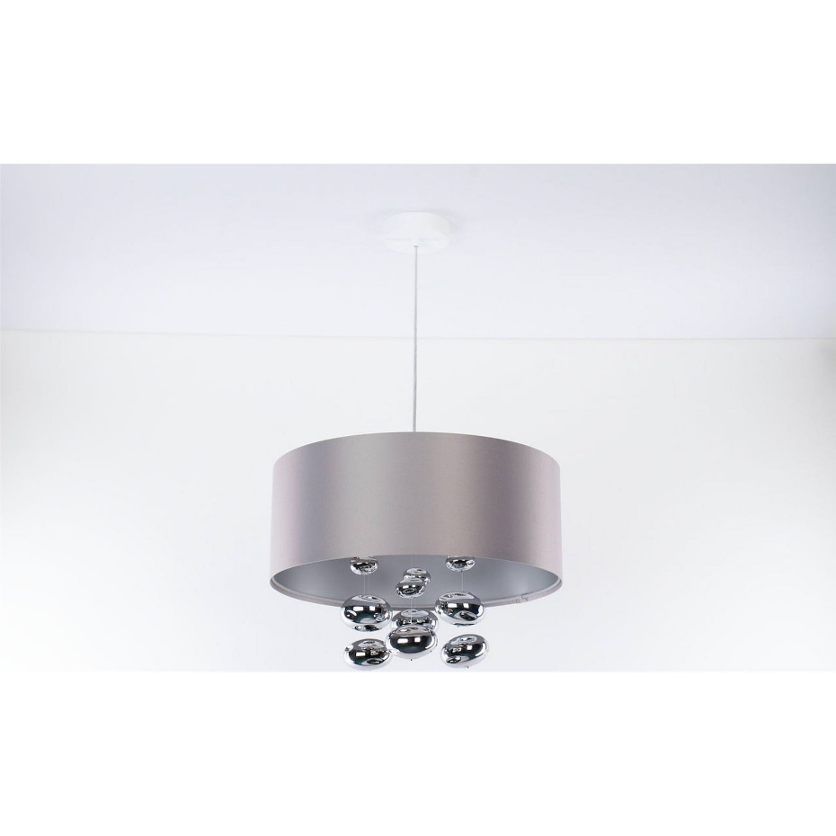 Suspension ronde en tissu boules décoratives Bubble Light