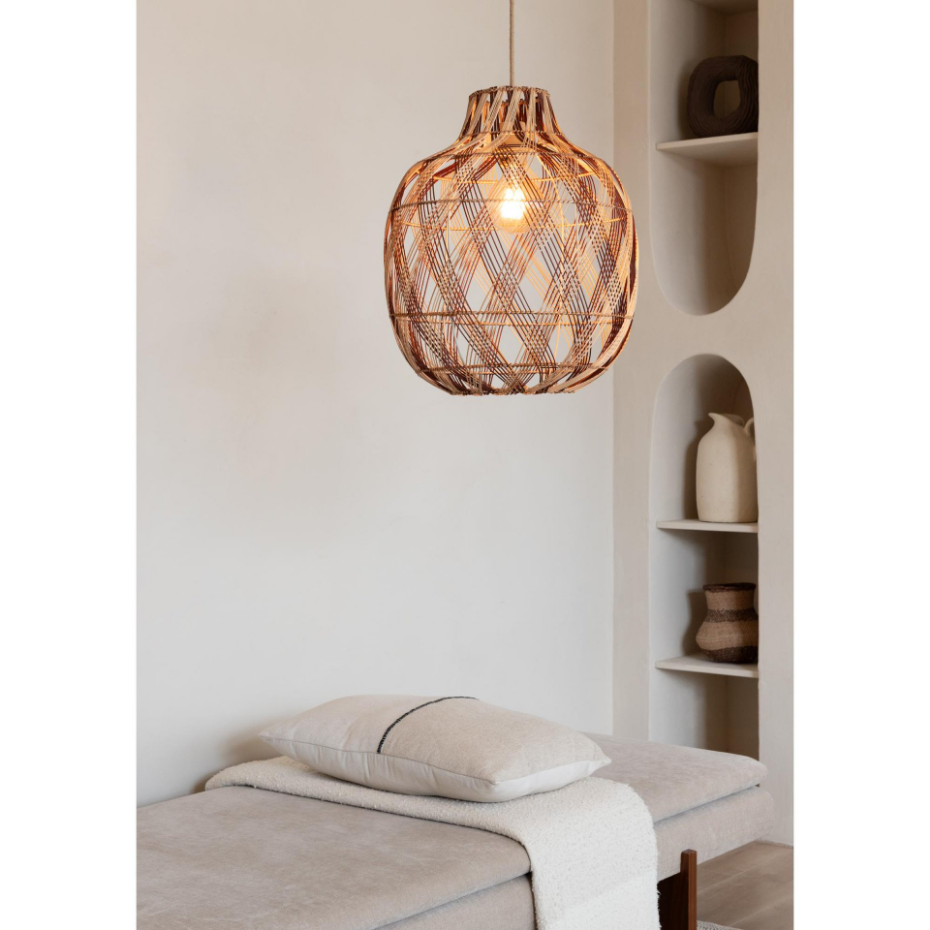 Lampe À Suspension Bambou MENDOZA