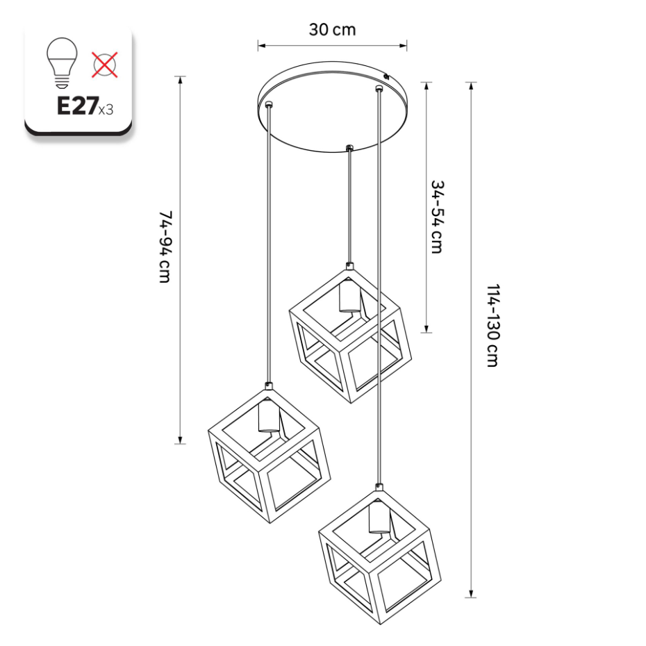 Suspension en fer, PLYWOOD