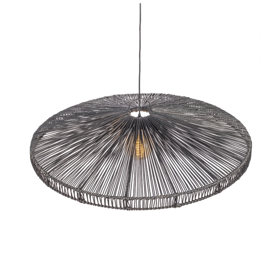 Suspension en rotin noir XL ESSO