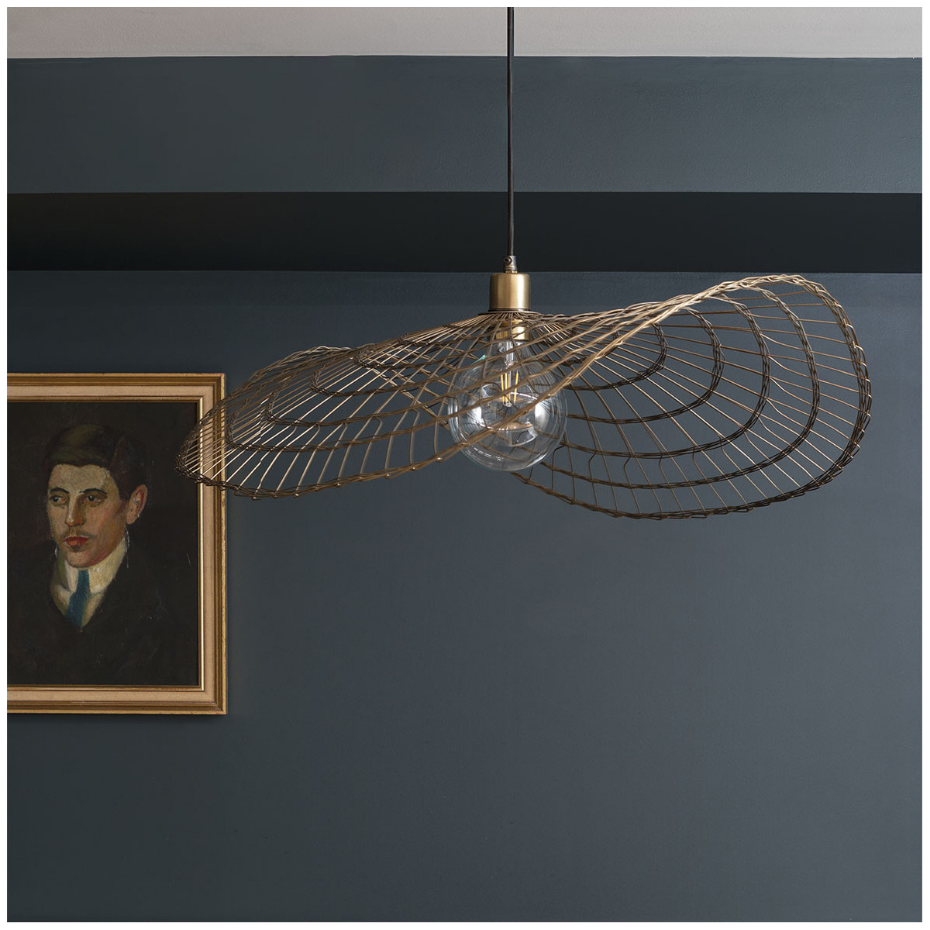 Suspension métal 75x42x31