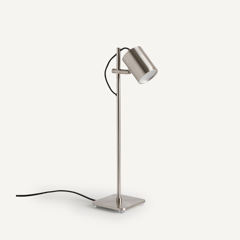 Lampe spot  finition nickel satiné, Girevole