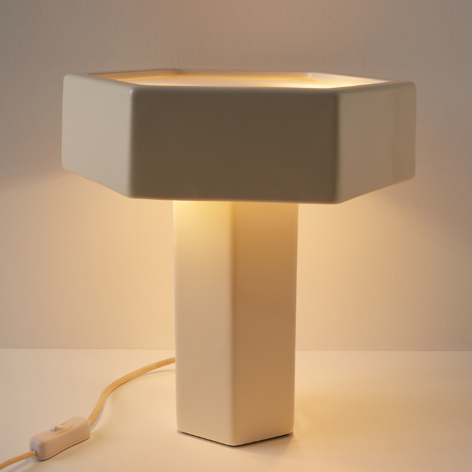Lampe à poser en céramique, ACIA