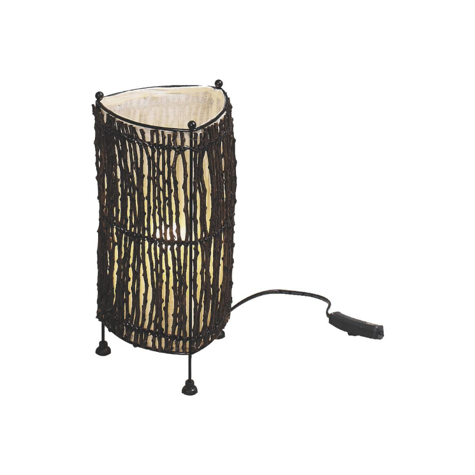 Lampe en coco