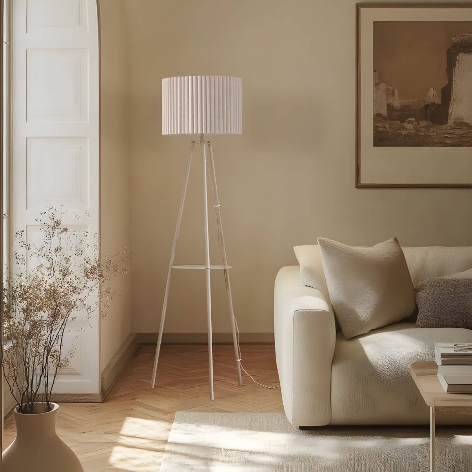 Lampadaire en textile scandinave, Libbie