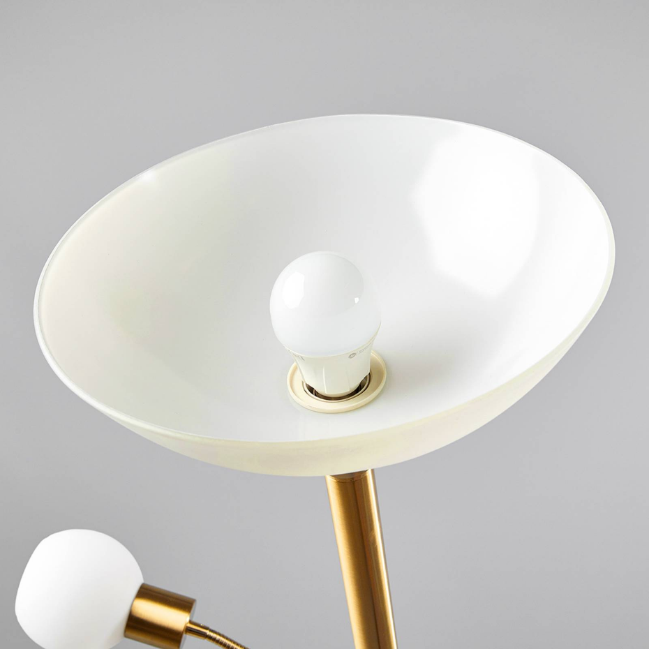 Lampadaire en métal moderne, Elaina