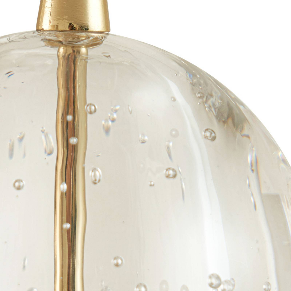 Suspension en verre moderneLED, Hayley