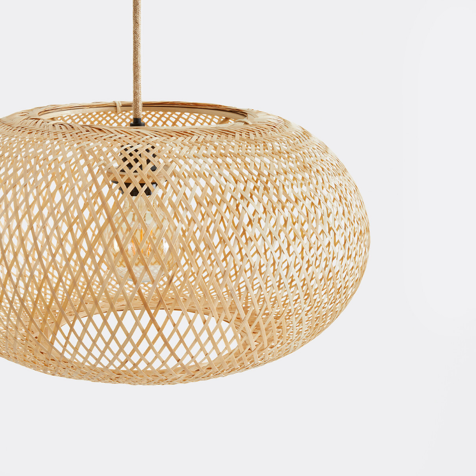 Suspension en bambou Ø45 cm, Ezia