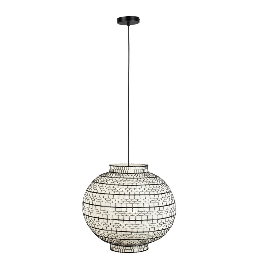 Suspension en métal ethnique, D.50 , MING