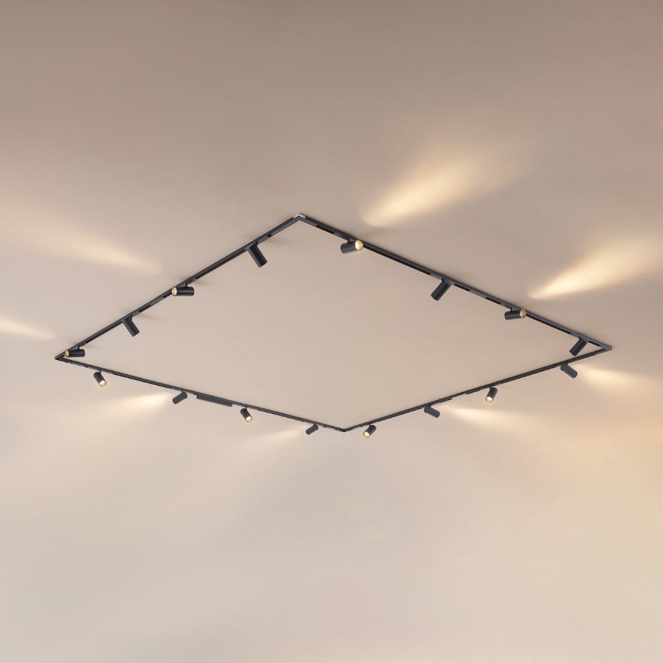 Pack rail magnétique 16 spots - LYNE