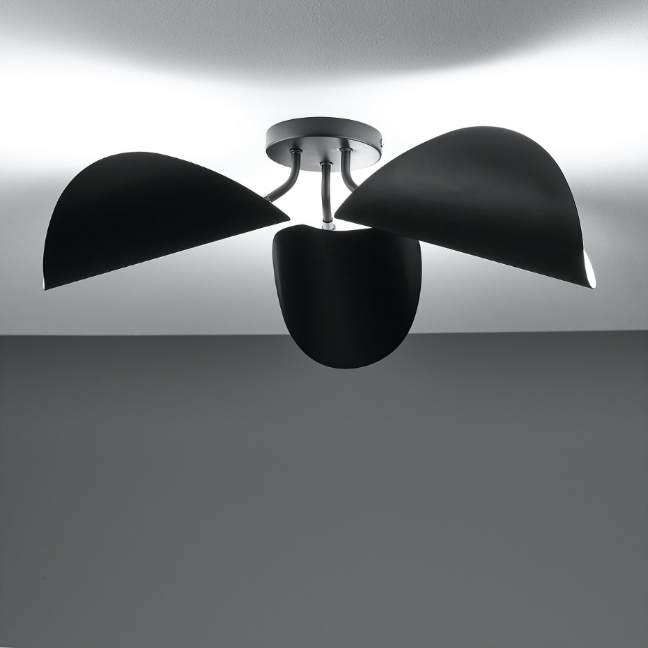 Plafonnier abat-jour orientables, Funambule