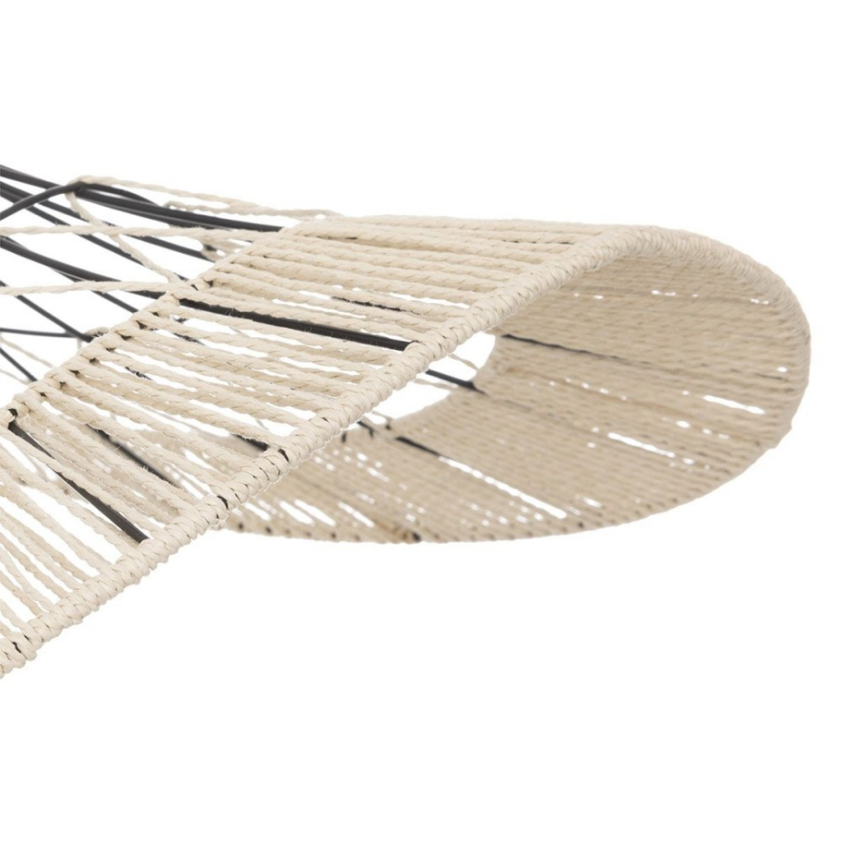 Suspension Métal Filaire Cosy Noir Naturel D75