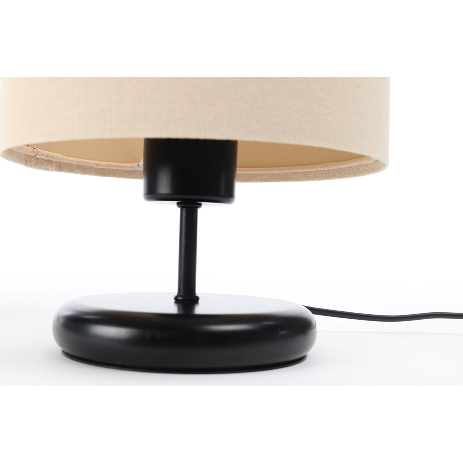 Lampe de chevet en jute style boho
