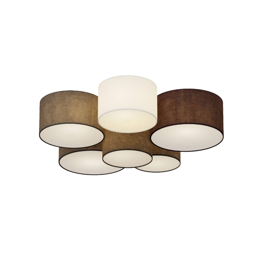 Plafonnier en textile moderne, Laurenz