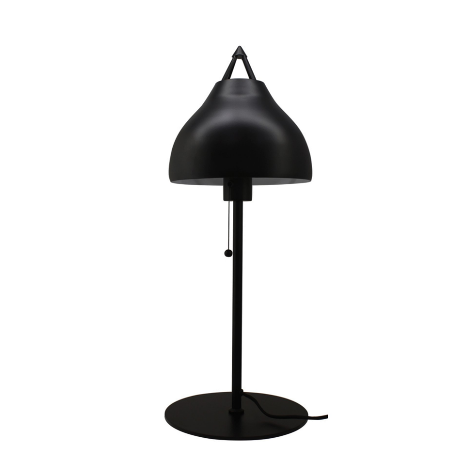 Lampe à poser en noir PYRA