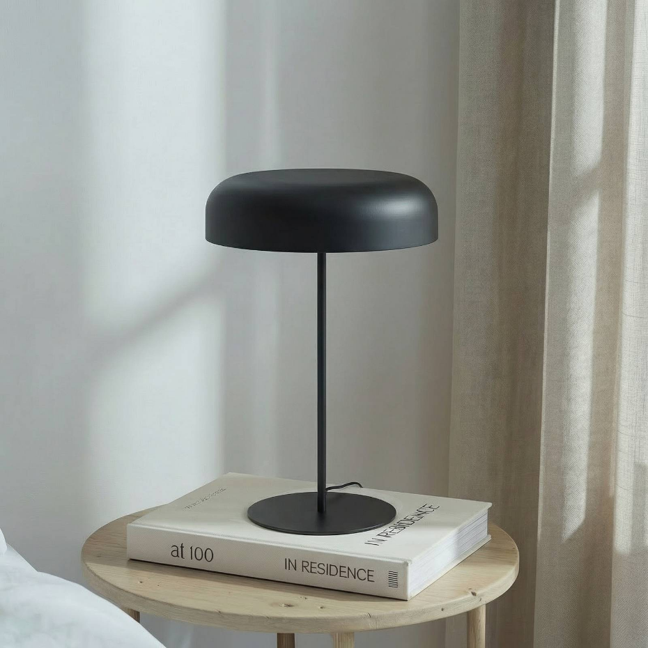 Lampe à poser en métal moderne, Edion