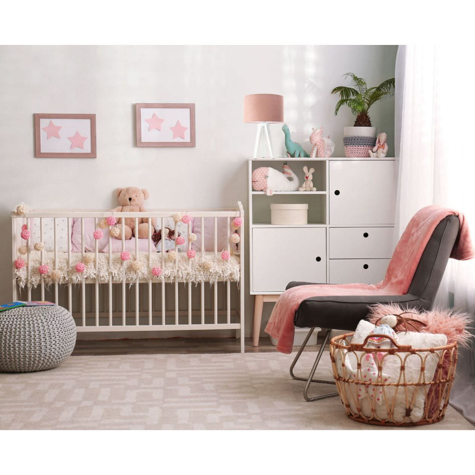 Lampe de table en tissu Jasmine bebe