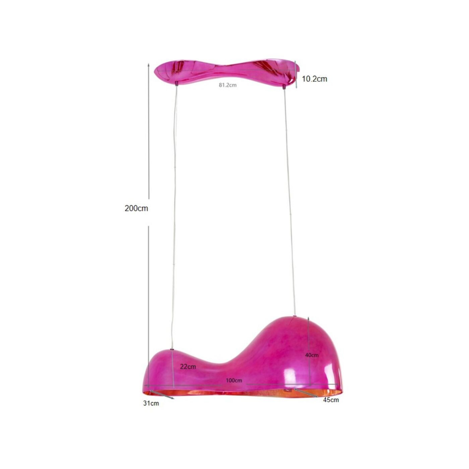 Suspension en fibre de verre 100cm, CLOUD BEAM