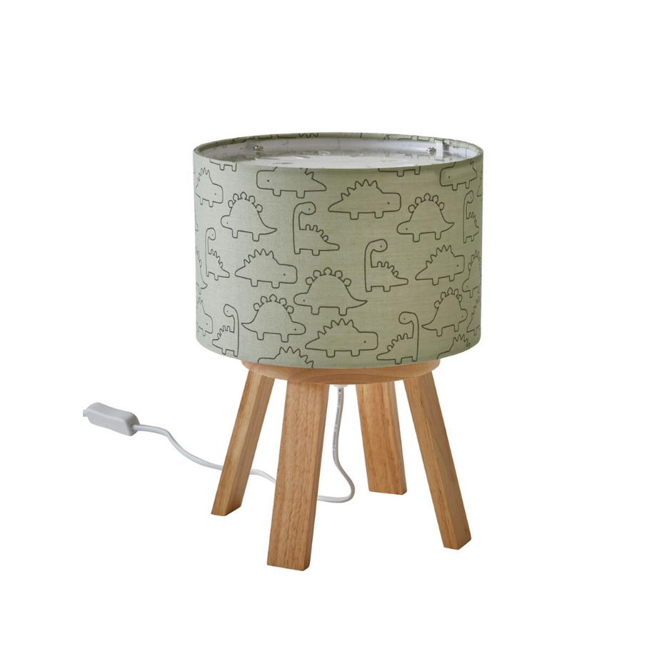Lampe de chevet bois PETIT DINO