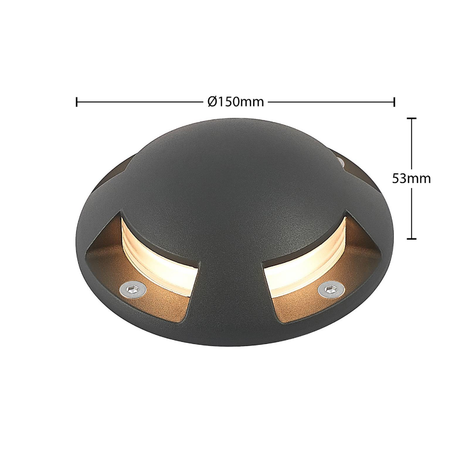 Luminaire extérieur en aluminium moderneLED