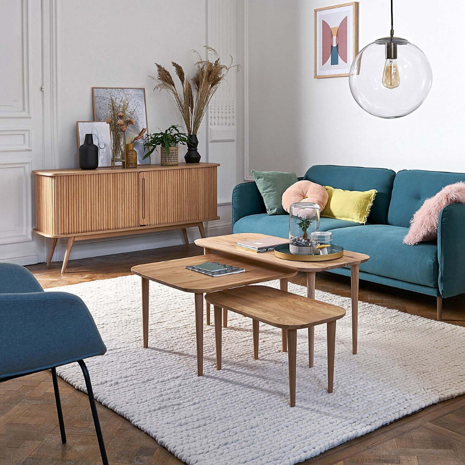 Tapis laine, Diano, effet tricot