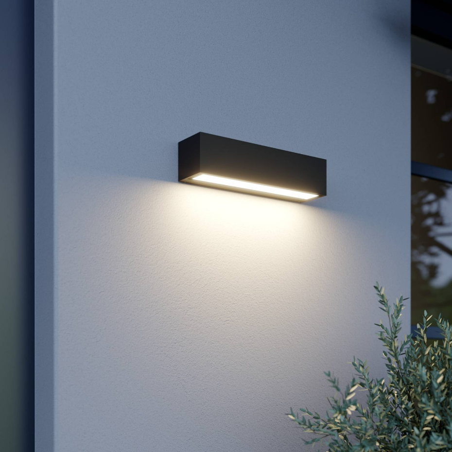 Applique extérieure en aluminium moderneLED