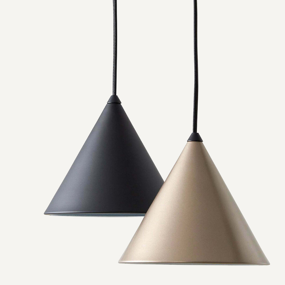 Suspension cône diamètre 19 cm, Moke
