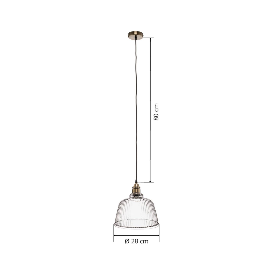 Suspension en verre, Leana