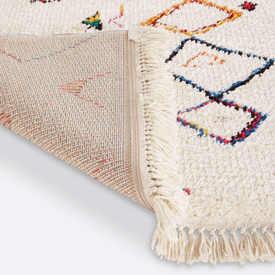 Tapis berbère coloré, Miro