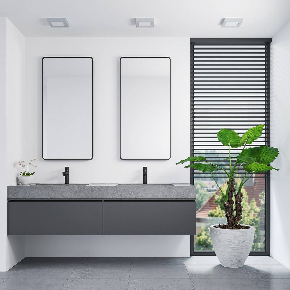 Plafonnier en aluminium moderneLED, Alette
