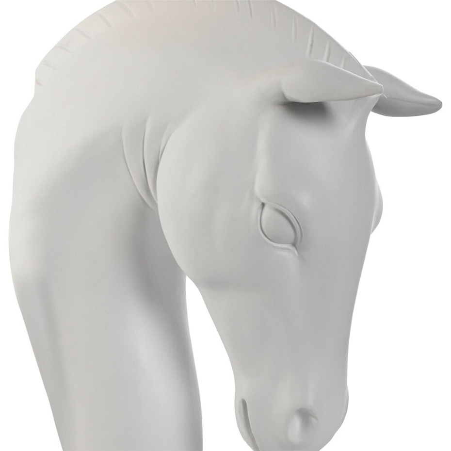 Applique murale en résine motif cheval effet vieilli Moderno