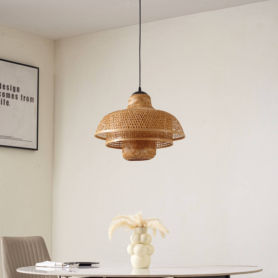 Suspension en bambou traditionnelle, Rasmina